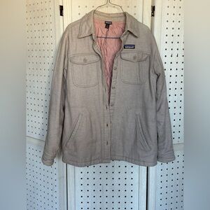 Patagonia Women's Taupe Shirt Jacket